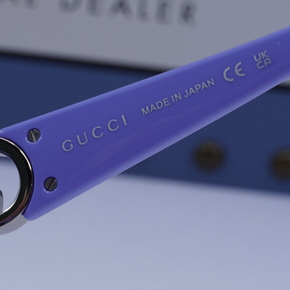 Gucci GG1692SA 004 Square Sunglasses - Violet - Picture 8 of 11